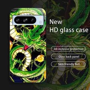 Suitable for [Google Pixel 8 Pro] New creative dragon pattern dragon head mobile phone case HD glass mobile phone case affordable anti-fall and anti-fingerprint-888