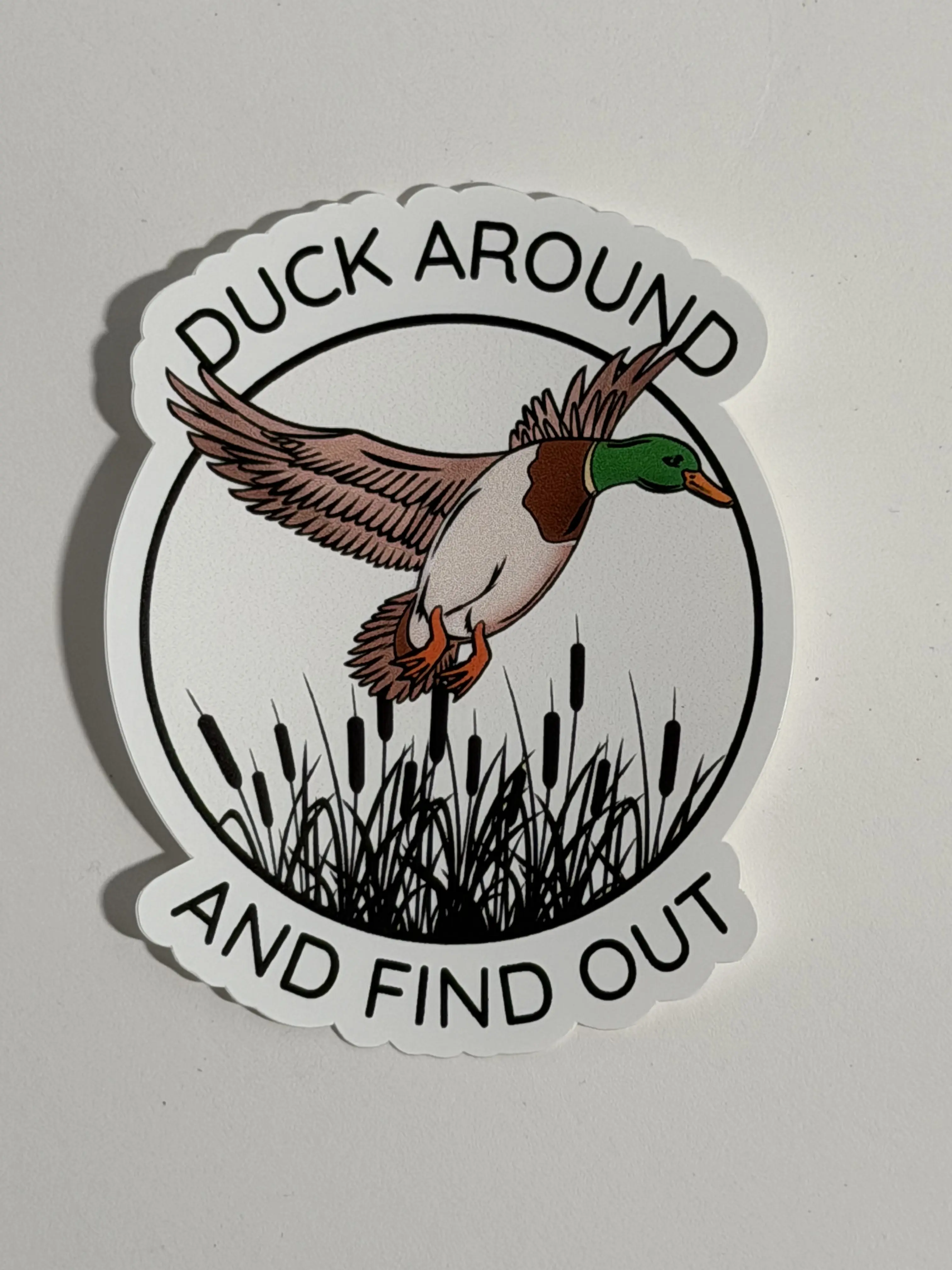 Duck Themed UV-Waterproof Stickers, Durable Longevity Decor for DIY Scrapbooking & Stamping, Uv Protection, Outdoor Use