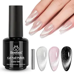 Beetles Cat Eye Gel Nail Polish with Magnet,  DIY Nails at home gift Glow Manicure  Cosmetic Cutics #TikTokShopBacktoSchool