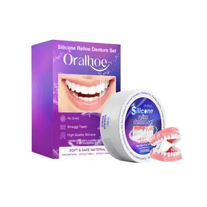 Dental Prosthesis Modification Kit for Aesthetic Enhancement, Natural Smile with Comfortable Denture Fit