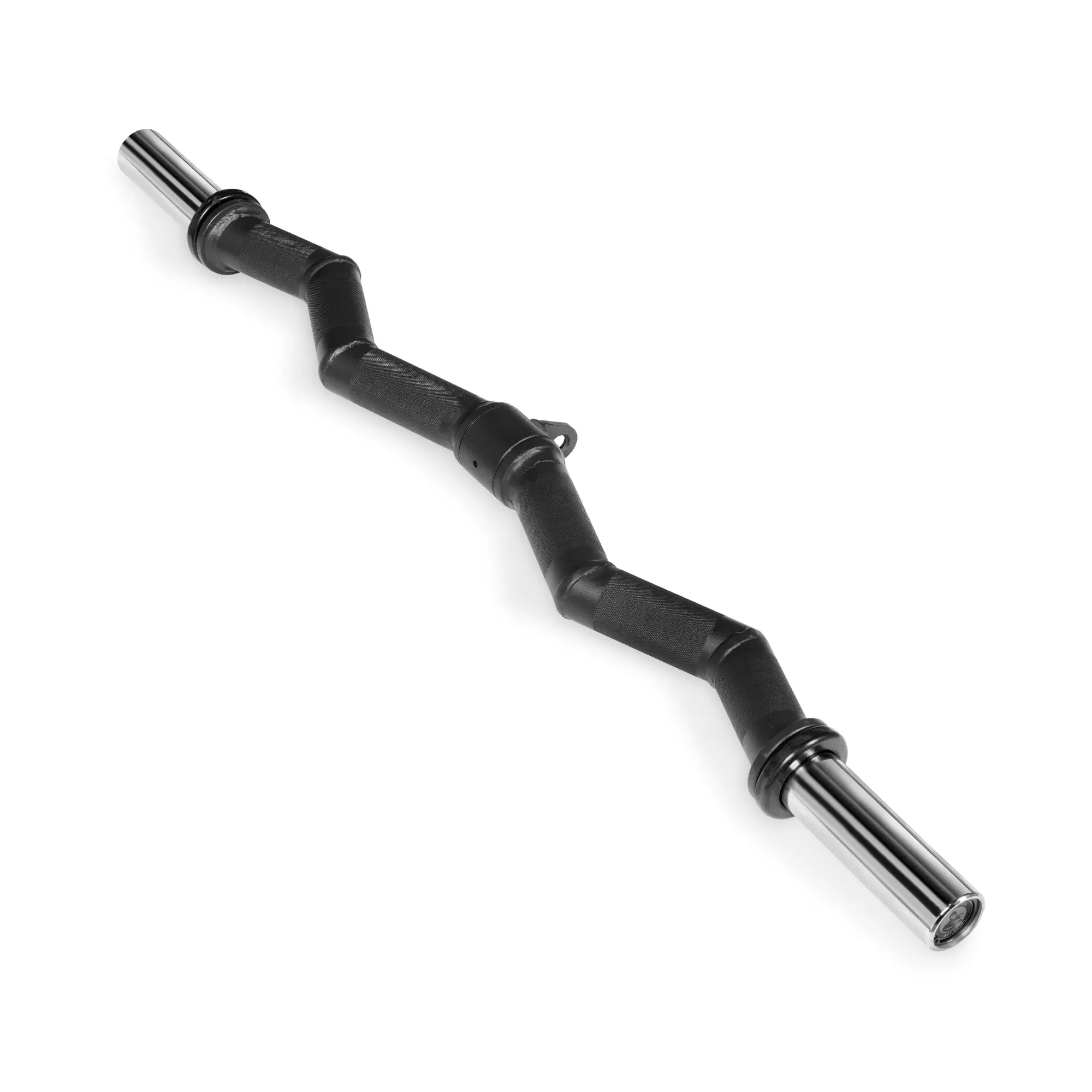 Bells of Steel Fat Bar Cable Attachment, Multifunctional EZ Curl Olympic Bar for Weight Training and Grip Strength Conditioning, Strength Conditioning Equipment, Weight Training Gear, Cable Attachment Weight Lifting