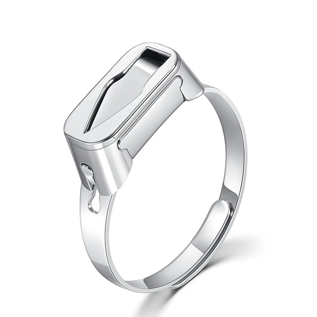 Adjustable Decompression Metal Finger Ring - Compact Tool-Inspired Casual Costume Jewelry, Anxiety Relief Fidget Toy, Christian Faith Christmas Gift for Men, Adjustable Trendy Ring, Adjustable Trendy Rings, Anxiety Relief Rings