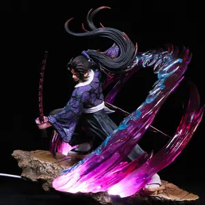Demon Slayer GK Figure Action Figures | Kokushibo VS Yoriichi USB Light-Up | Limited Edition Premium Gift Anime Action Figure