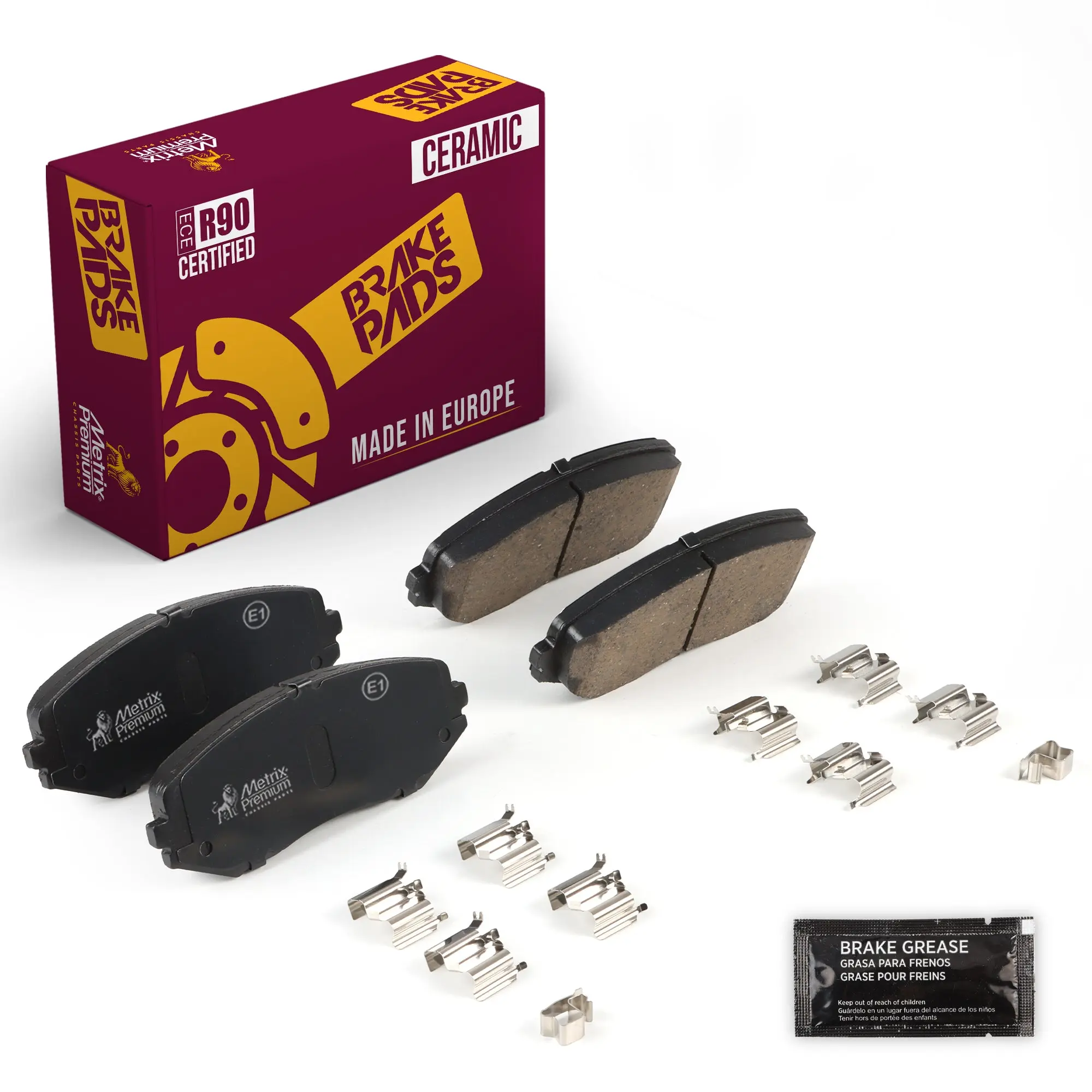Front Disc Brake Pad Set 94021MC