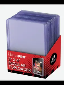 Ultra PRO Toploaders – 35pt / 55pt / 75pt / 100pt / 120pt / 130pt / 180pt – Standard Size Card Holders
