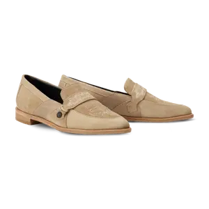 Martingale Loafer - Latte Suede