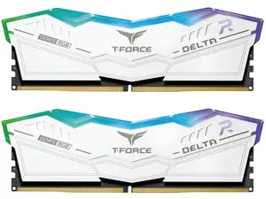 Team T-Force Delta RGB 32GB (2 x 16GB) 288-Pin PC RAM DDR5 6000 (PC5 48000) Desktop Memory Model FF4D532G6000HC38GDC01