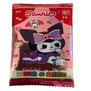 (1) Sanrio X Bandai Heart Joy Collectible Card Pack 5 Cards with Rarity Tiers