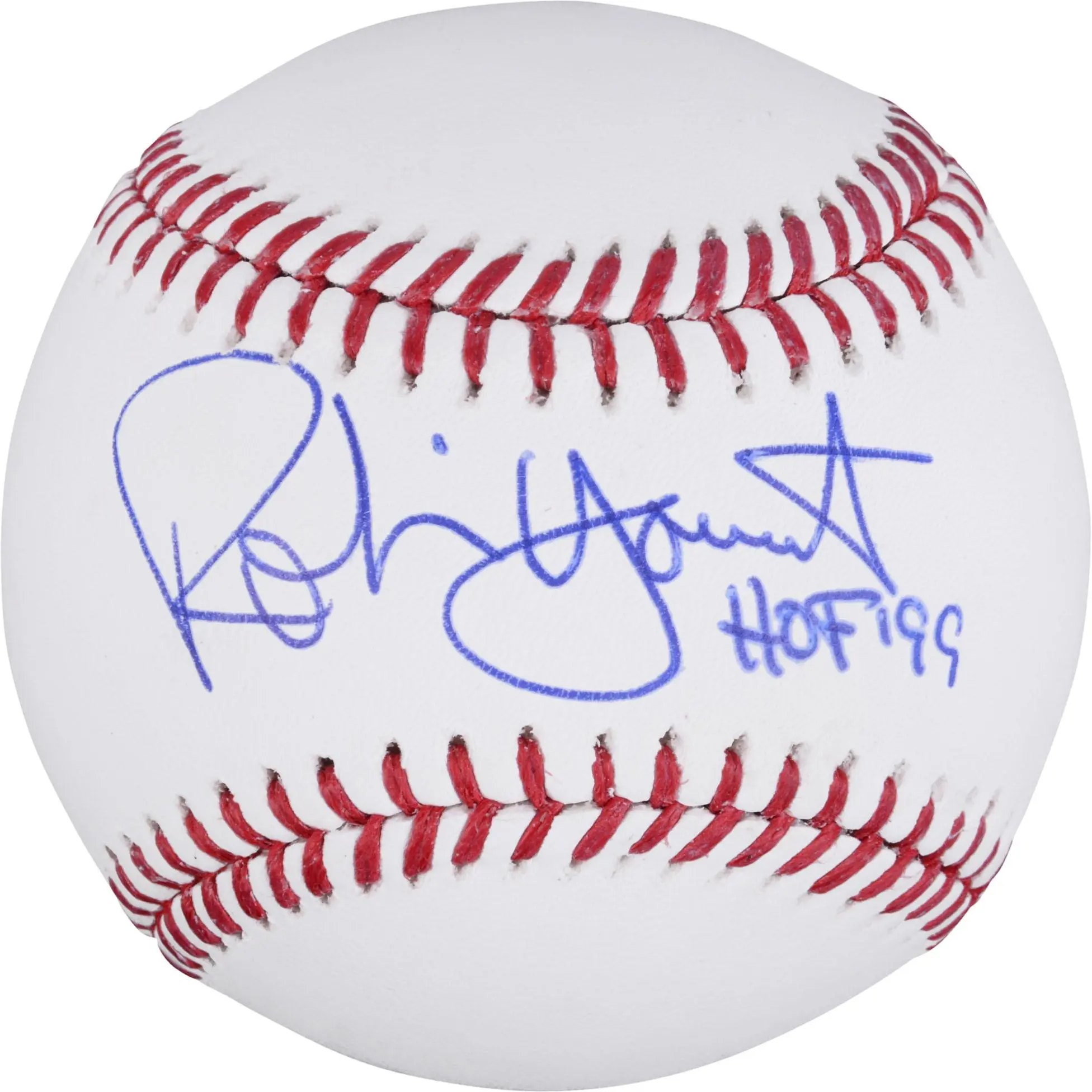 Rawlings Robin Yount Milwaukee Brewers Autographed Baseball with "HOF 99" Inscription - Fanatics Authentic Certified