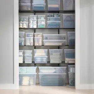 Our Clear Storage Boxes