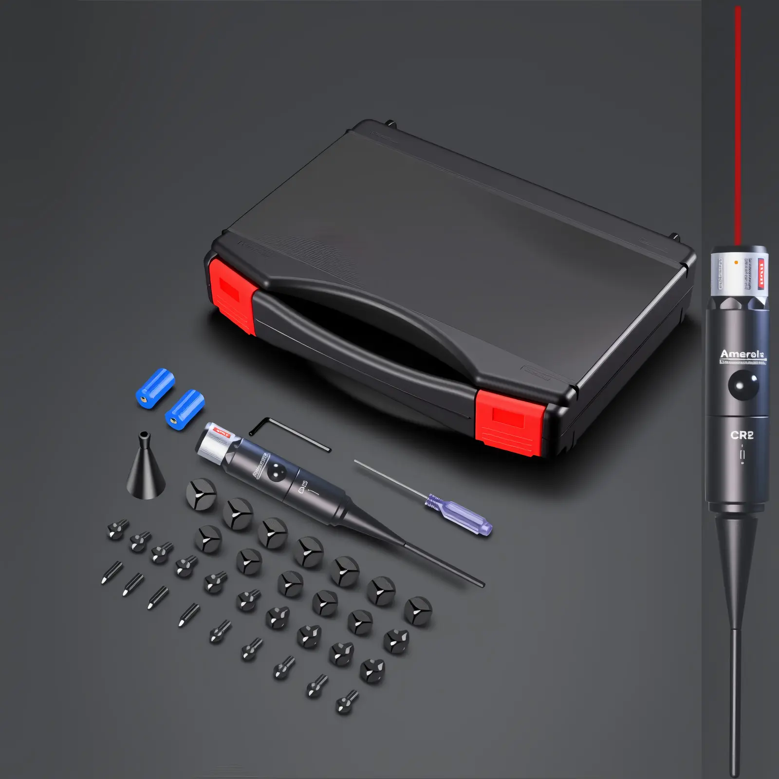 Professional Aperture Red&Green-Aiming -Kit Suitable for 0.17 to 12GA with 8\32\64adapters