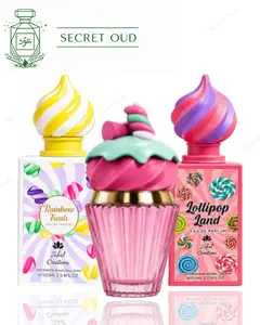 Women's Fragrance 3-Piece Bundle - Mushy Marshmallow, Rainbow Candy, Lollipop Land - Sweet Vanilla Sugar Scented Beauty & Personal Care Set