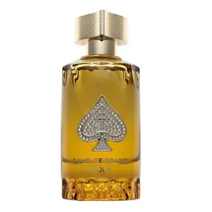 GAME OF SPADES GOLD Eau de Parfum - Luxurious Spade Design & Gold Accents - Perfect for Sophisticated Fragrance Lovers, Wood, Single Item