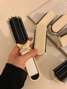 Portable Folding Pocket Hair Comb, Hair Styling Comb, Hair Detangling Comb, Hair Care Comb for Women, Girls, Men, Stylists, Barber, Foldable Comb, Grooming Comb