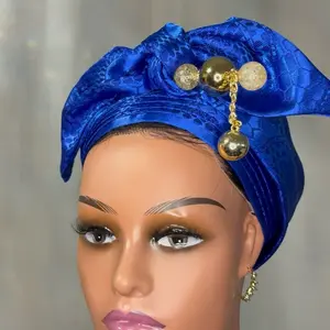 Ashanti Scarf Customized  with Accessories for Stylish Wear