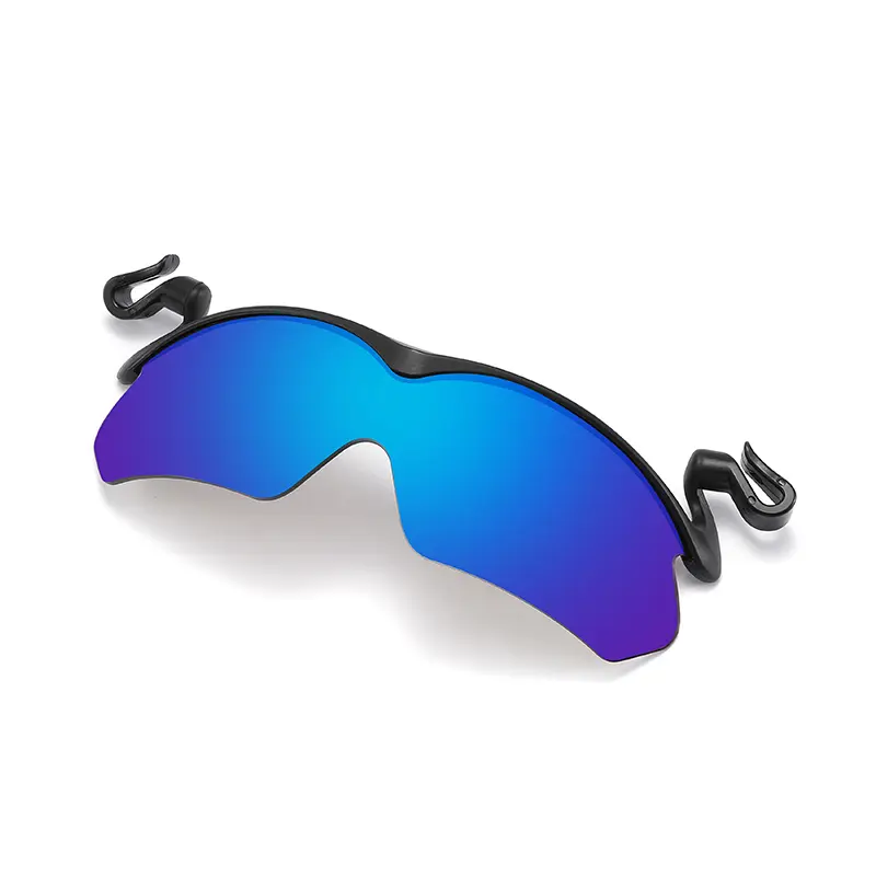 Unisex Polarized Clip-On Hat Sunglasses - 80g TAC Lens, UV400 Protection, Glare Reduction, Enhances Contrast, Flip-Up, Fits Baseball Caps, Bucket Hats, Visors, Plastic Frame, for Driving, Fishing, Multi-Sports