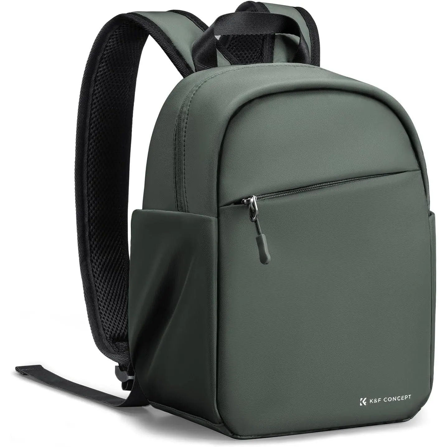 K&F CONCEPT Camera Backpack, Lightweight Camera Bag for Photographers, Portable Photography Bag Compatible with Canon/Nikon/Sony - Green