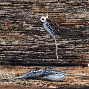 Smoke Shad Stinger Crappie Bait Smoke Shad Stinger Crappie Bait