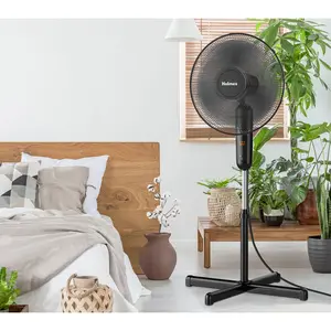 Holmes 16" Oscillating 3-Speed Digital Stand Fan with Remote