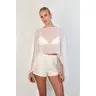 April Satin Shorts