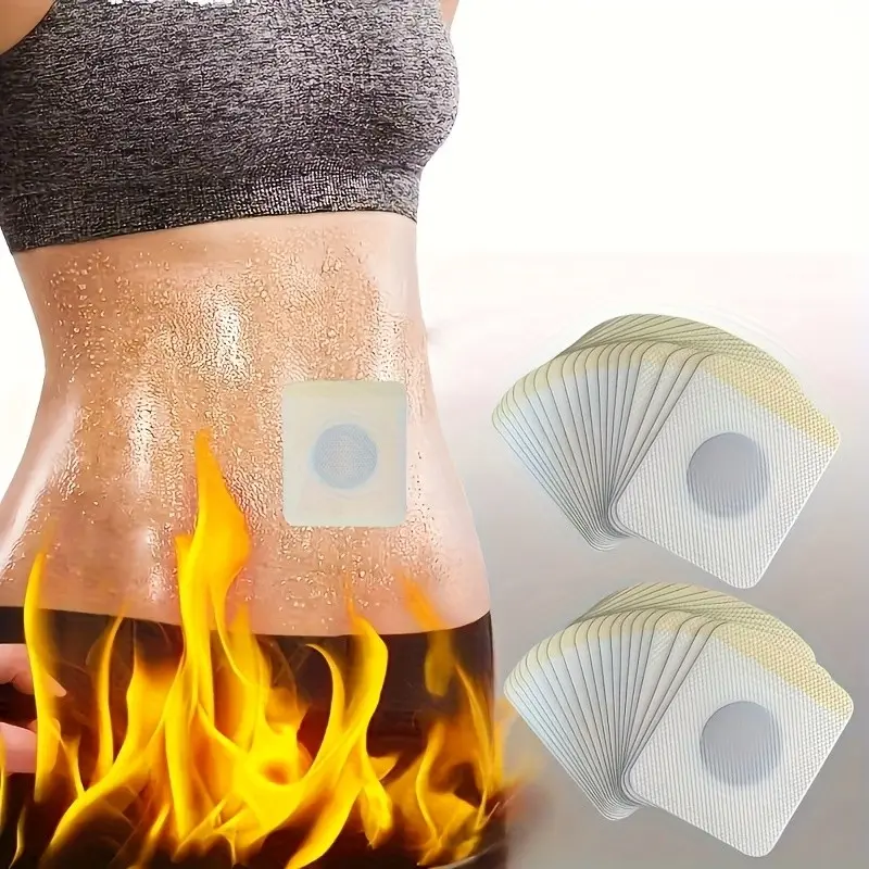 80pcs Navel Stickers for Abdominal Shaping, Unisex Belly Wrap for Navel Thigh Foot Waist Hip, Daily Use Body Care Accessories