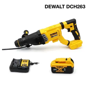 DEWALT DCH263 Brushless Drill - Reliable for Concrete and Stone Processing, Compatible with m-Torque Brushless Impact Wrench tool edc compact kit