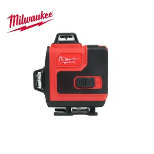 Milwaukee 16 Line Laser Level 2026 With Battery And Charger Cross Line Tool For Construction Layout High Precision ±0.3mm Accuracy toolbox hardware site job