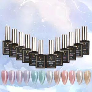Diamond Cateye Gel Polish in 12 Colors - 15ml