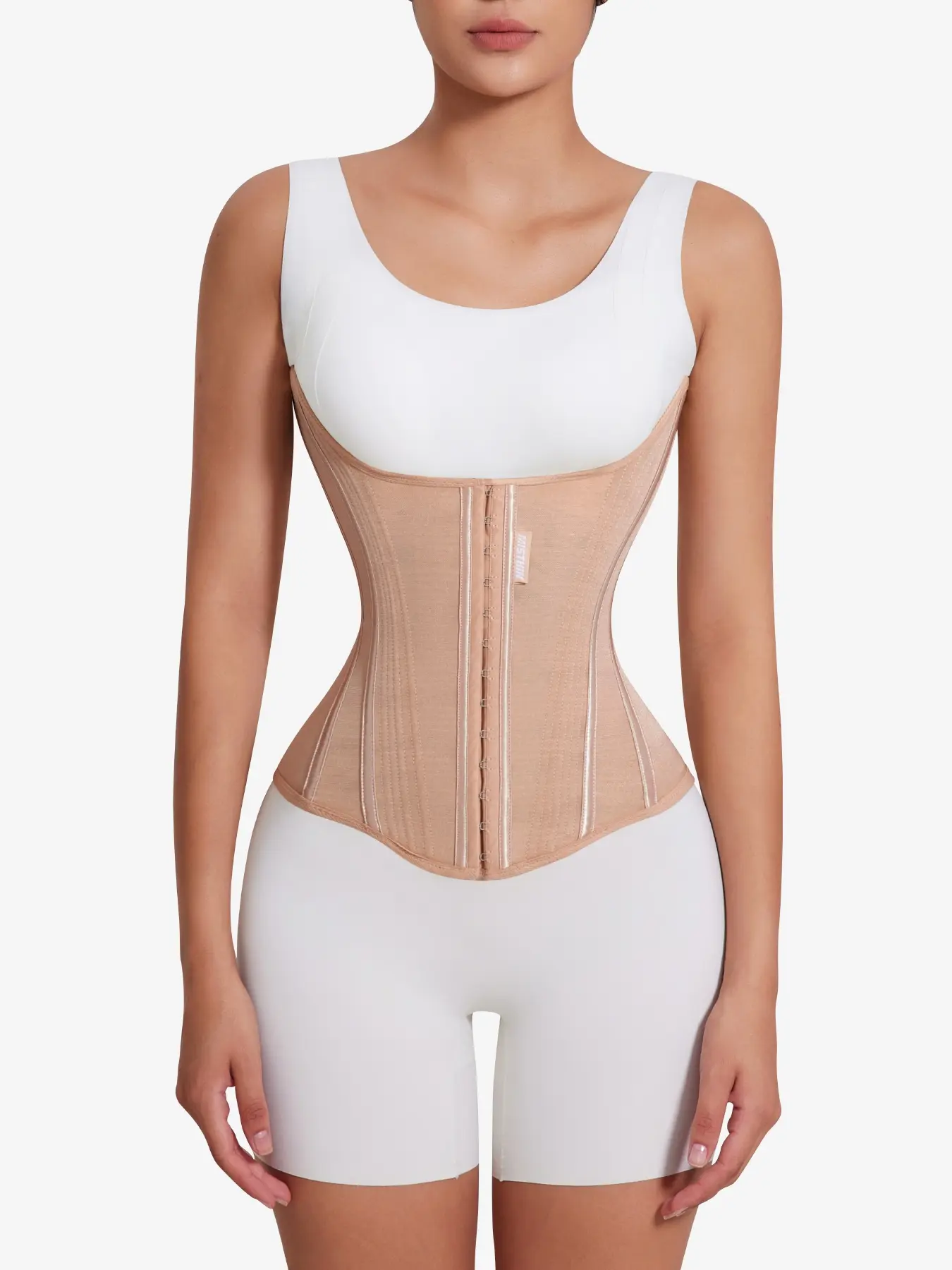 Women's Adjustable Hook Front Shapewear Waist Belt, Breathable Comfortable Abdominal Binder, Dual Layer Strong Compression Strap
