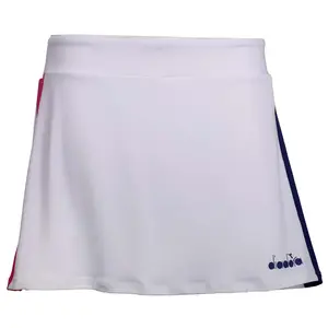 diadora Womens Core High Waisted Skort Tennis Casual - White