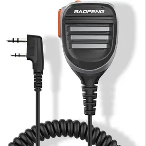 BAOFENG BF-F8HP Speaker Microphone Handheld Mic Audio for GMRS Ham Radio 2PinK Compatible with UV-K5 UV-82 UV-S9 Plus UV-17R P15UV UV-5RM
