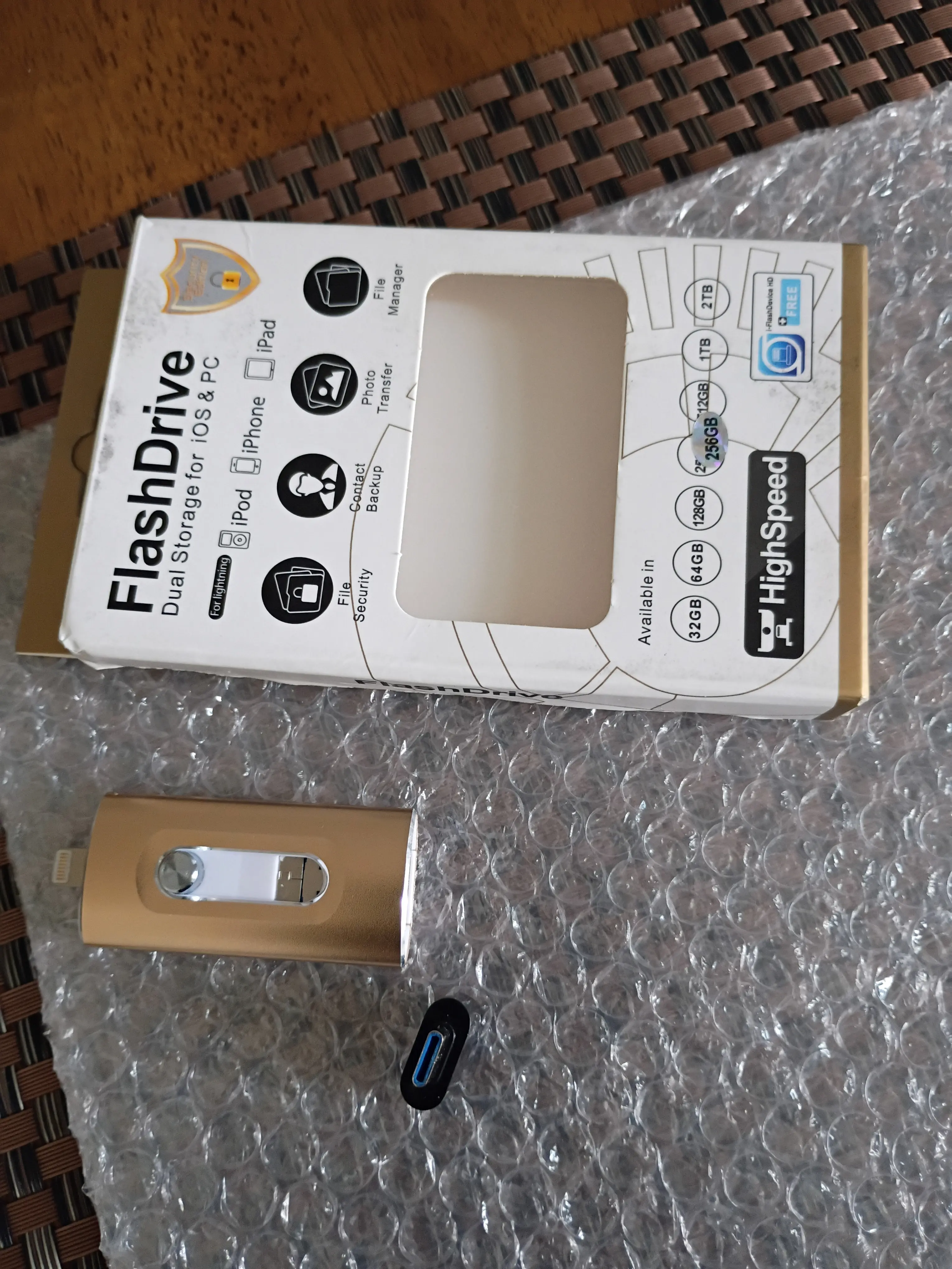 I-Flash HD Device, Compatible with Android and iOS Devices