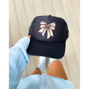 Baseball Bow Trucker Hat