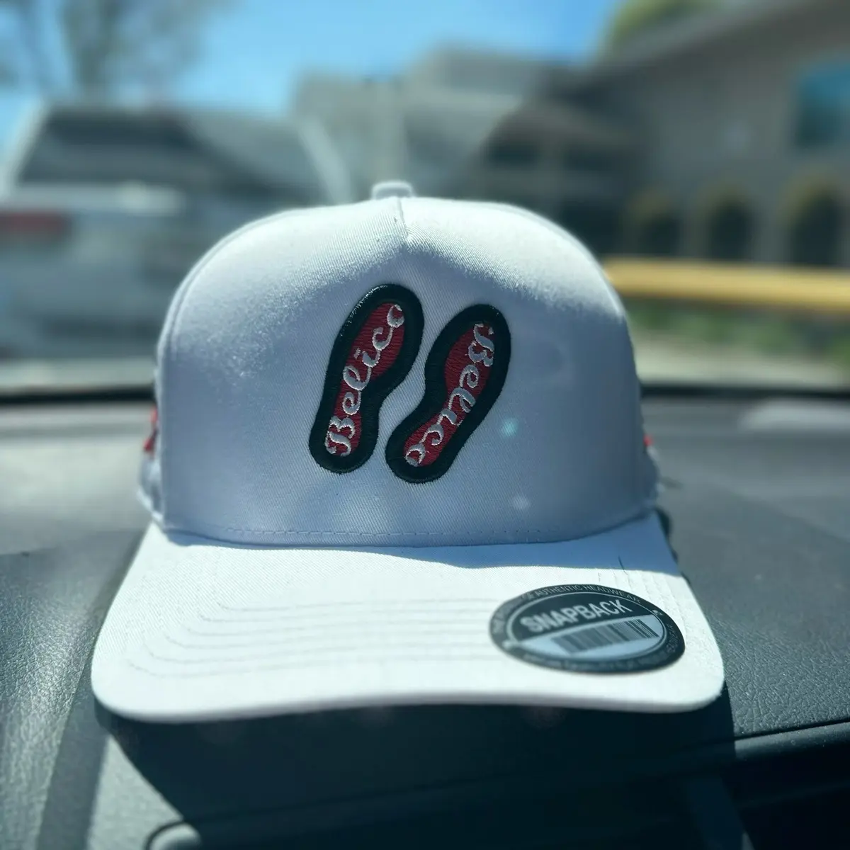 Red Bottom belico hat