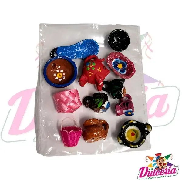 Mexican Artisan Miniatures 12pieces