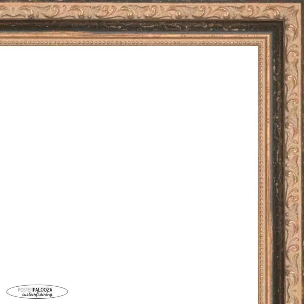 20x40 Classic Black Picture Frame - UV Acrylic, Foam Board Backing, Hanging Hardware