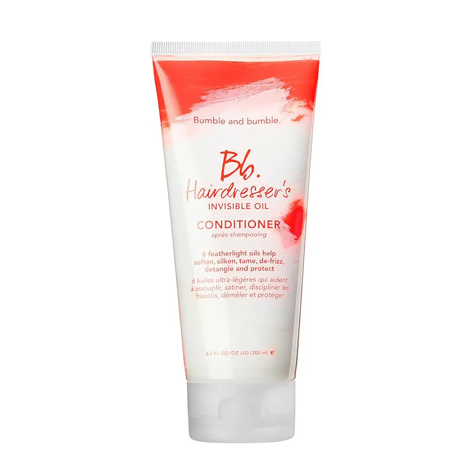 Bumble and bumble Hairdresser's Invisible Oil Hydrating Conditioner, 6-Oil Blend to Detangle, De-Frizz & Soften Dry, Coarse Hair, Fragrance, Haircare, Safflower Seed Oil