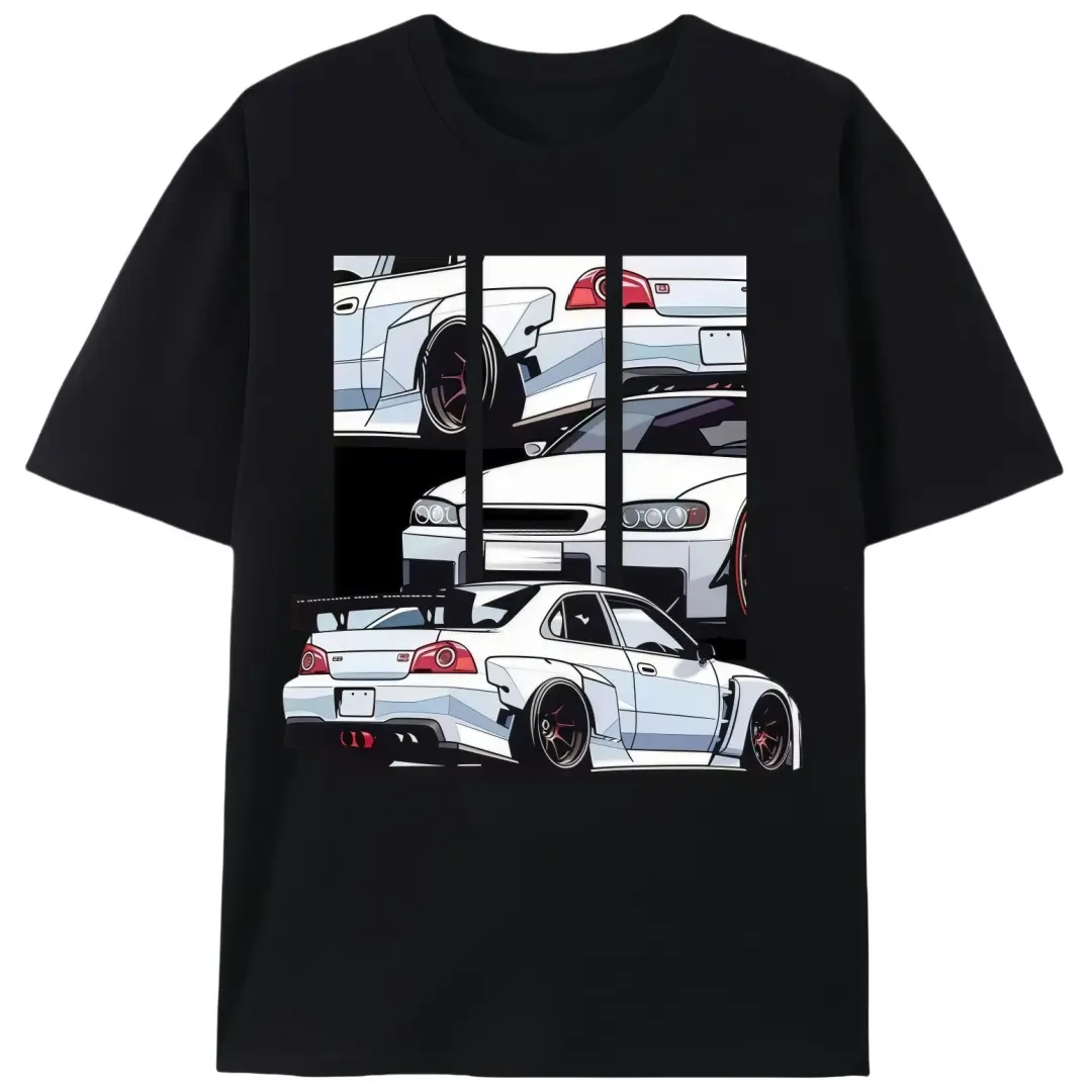 180g[100%cotton]JDM Skyline GT-R R34 Car Graphic T-Shirt for Men |     Vintage JDM Modified Car Tee |     Unisex Casual Summer Top |     Car Enthusiast Gift