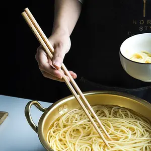 Extra-Long Beechwood Chopsticks for Cooking