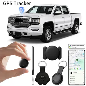 Android tracker tag, Google certified smart tracker, with silicone shell, Wireless Tag, can be used with Google Find hub, can store keys, luggage, backpacks, pets, IP67 waterproof and replaceable battery (Android only)