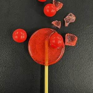 Fireball Lollipop - Gourmet Lollipop - All Natural Color