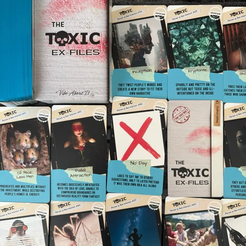 The Toxic Ex-Files - A Collection of Cards with Information About Toxic ...