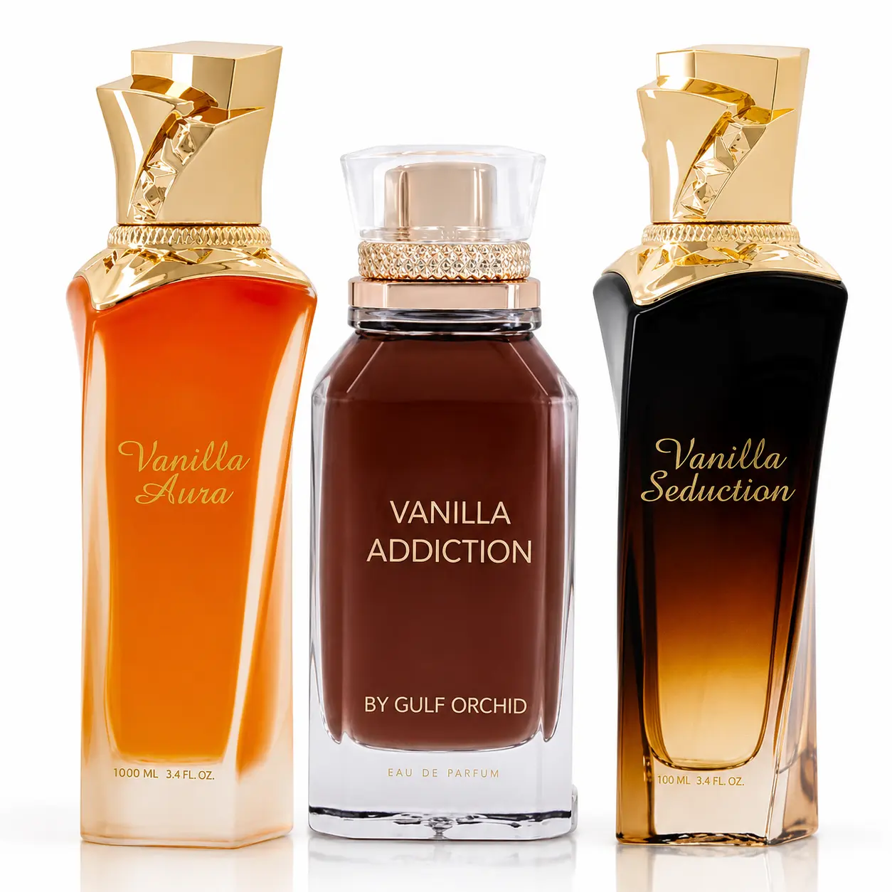 Vanilla Addiction + Vanilla Aura + Vanilla Seduction -- 3 Piece Bundle