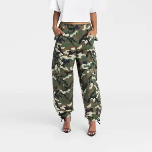 KBB by KAHLANA Women's Mid-Rise Straight Leg 'The Cargo Jogger'