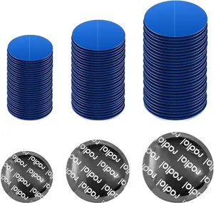 90PCS Tire Tube Repair Patch Kit – 32/42/58mm Round Rubber Patches for Inner Tube, Car Truck Motorcycle, Rubber Material
