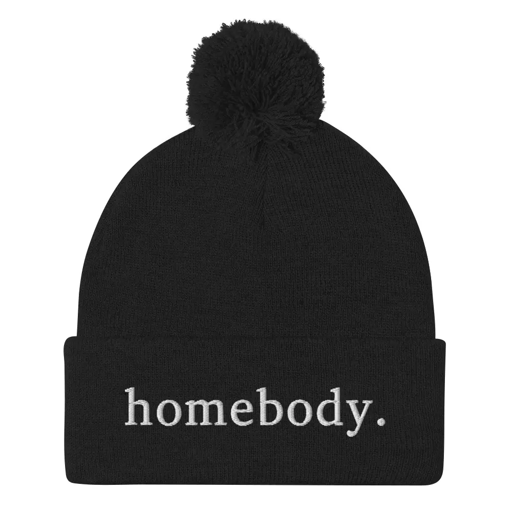 Homebody Pom-Pom Beanie