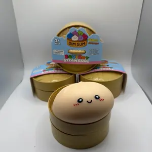Dumpling Squishy Toy - Super Soft Squishy Dumpling, Stress Relief Toy for Kids & Adults