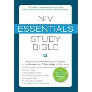 USED-Essentials Study Bible-NIV: Easily Grasp the Fundamentals of Scripture Through Lenses from 6 Bestselling NIV Resources by Zondervan (Hardcover)