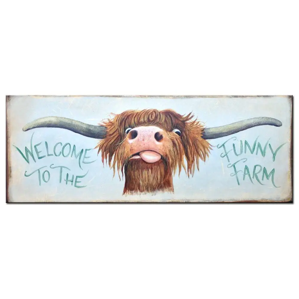 5D Cattle Pattern Diamond Unframed Painting, DIY Decorative Art Picture For Beginner, DIY Home Decor