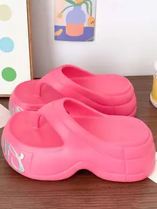 Women's Summer New Fashion Thick Sole Sandals, Height-Boosting Platform Eva Flip Flops, Casual Beach Shoes for All Seasons Flatform